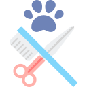 Image: Supplied Pet toothbrush and scissors